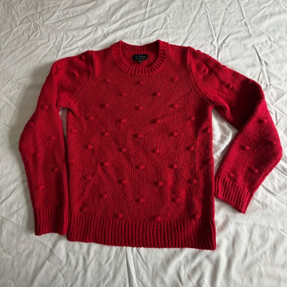Lucky Brand Bobble Crew Neck Sweater size Medium